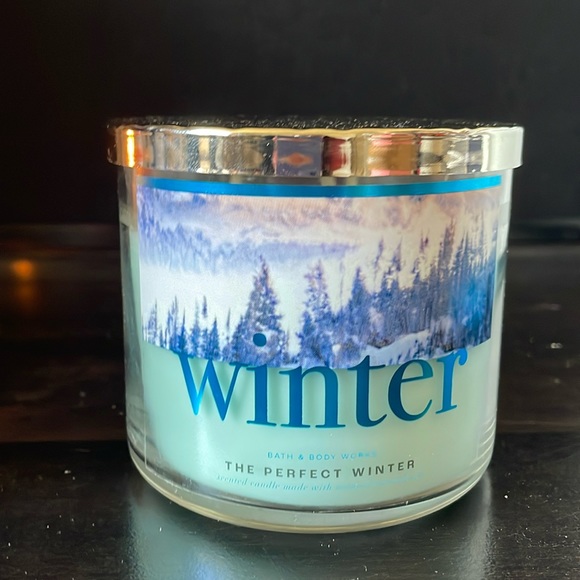 Bath & Body Works | Accents | Bbw The Perfect Winter 3 Wick Candle ...